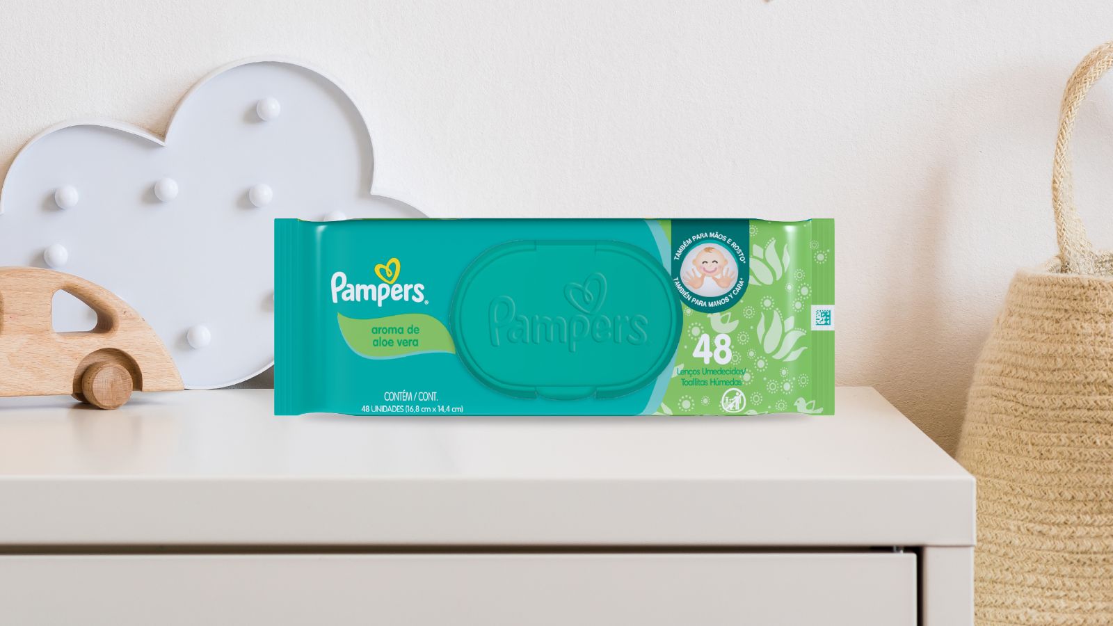 PAMPERS TOALLITAS HÚMEDAS ALOE VERA Lifestyle