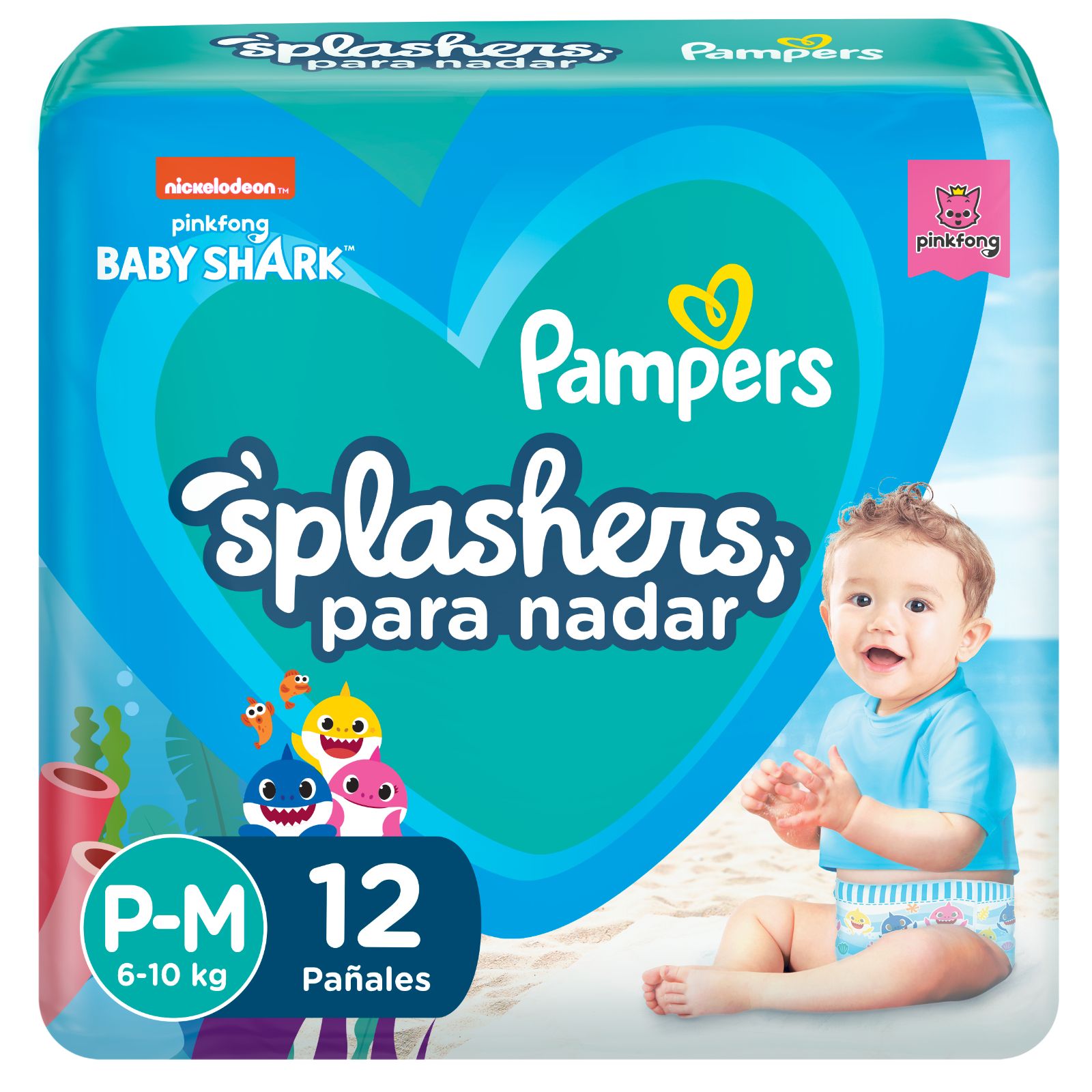 PAMPERS SPLASHERS BABY SHARK