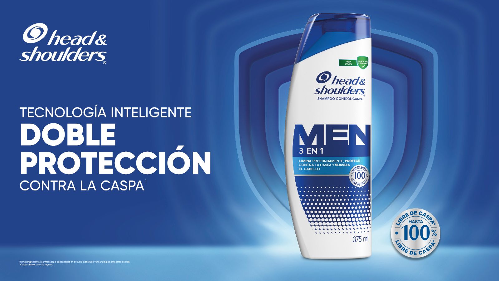 SHAMPOO HEAD & SHOULDERS MEN 3 EN 1 Lifestyle
