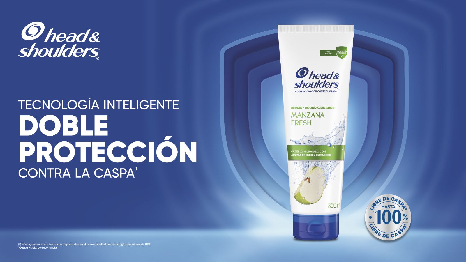 DERMO-ACONDICIONADOR HEAD & SHOULDERS HIDRATACIÓN MANZANA FRESH Lifestyle