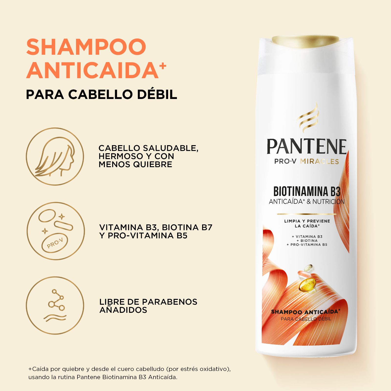 Shampoo Biotinamina B3 Anticaída - 3
