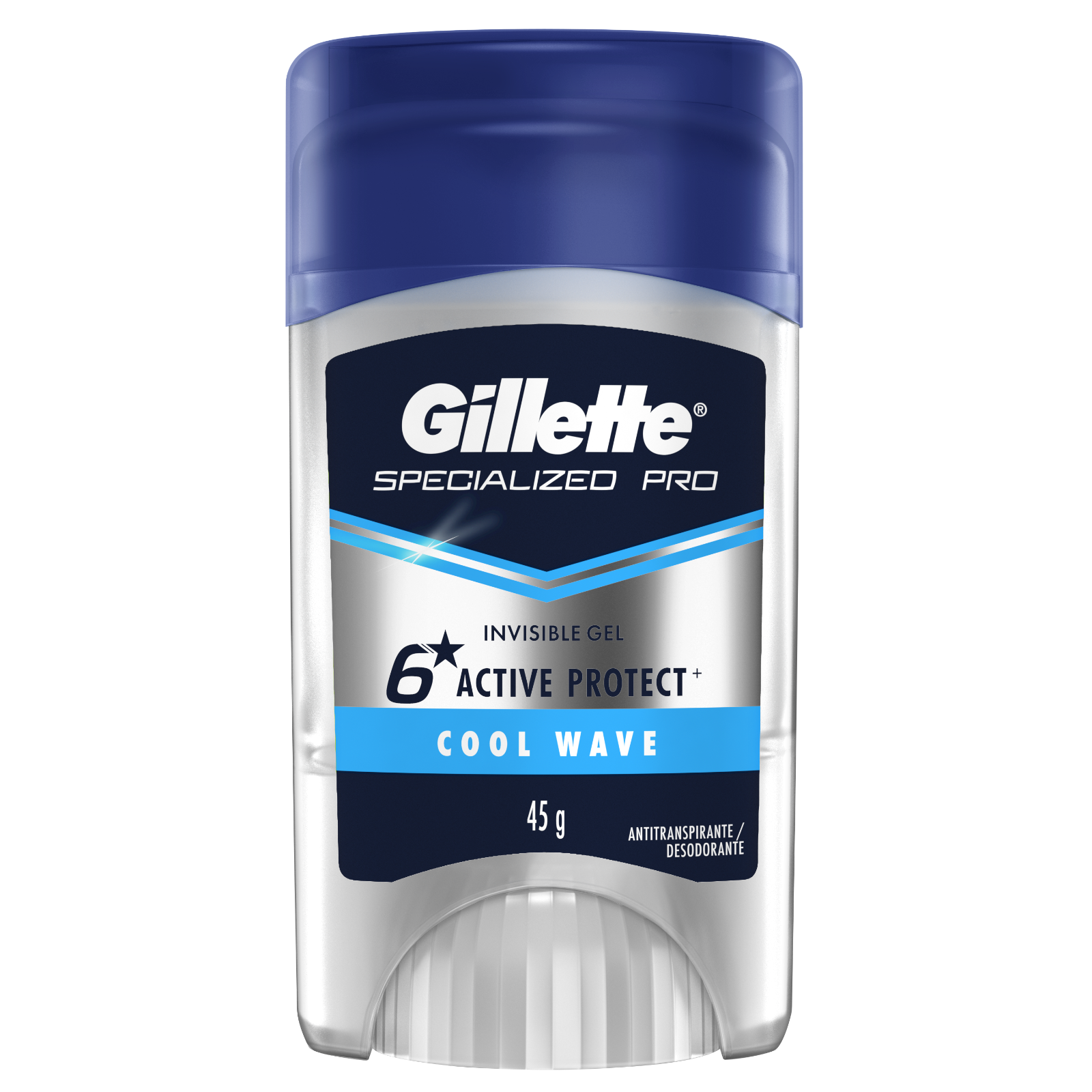 Antitranspirante Clínico Gillette Cool Wave Gel x45g