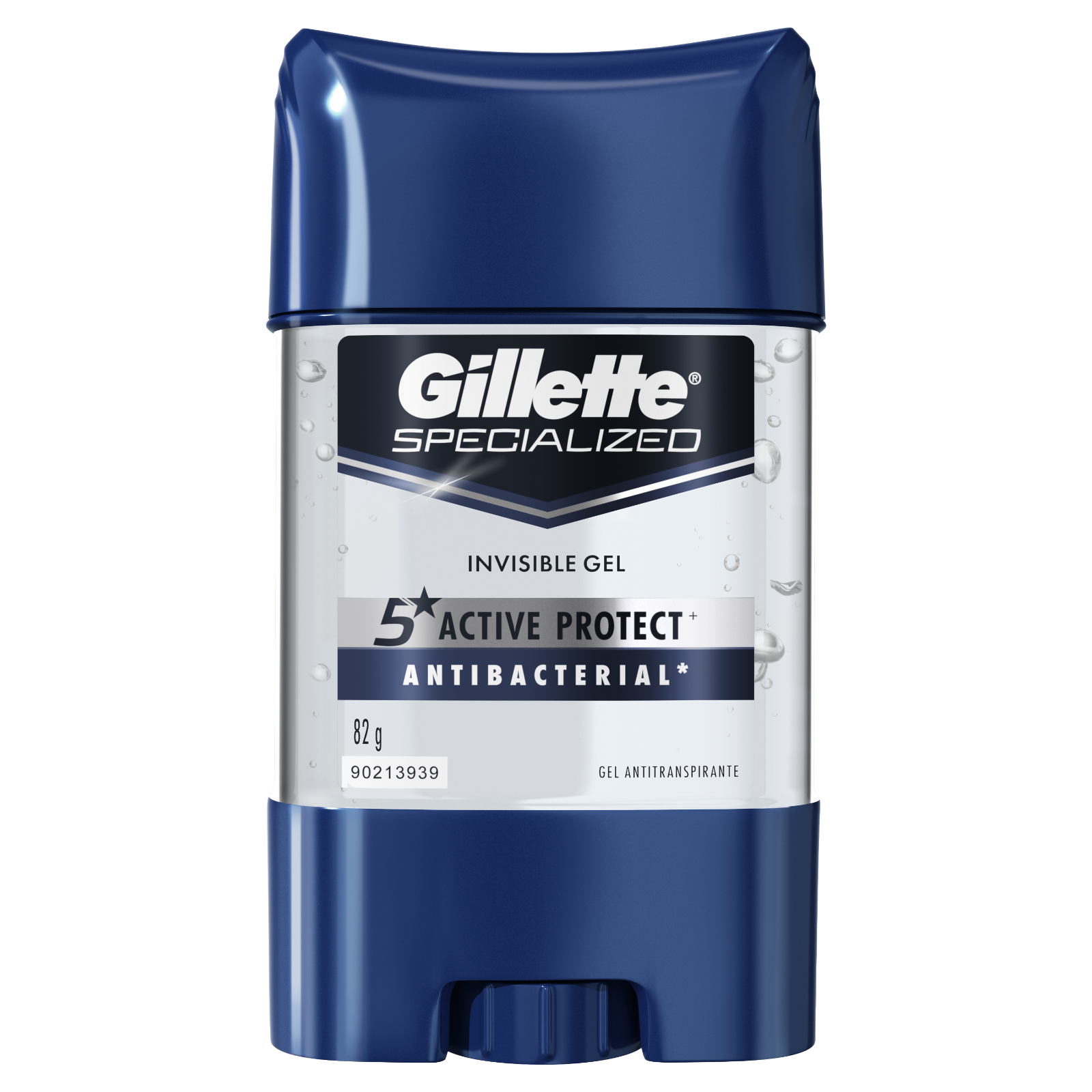 Antitranspirante Gillette Specialized Antibacterial Gel 82 gr - 1