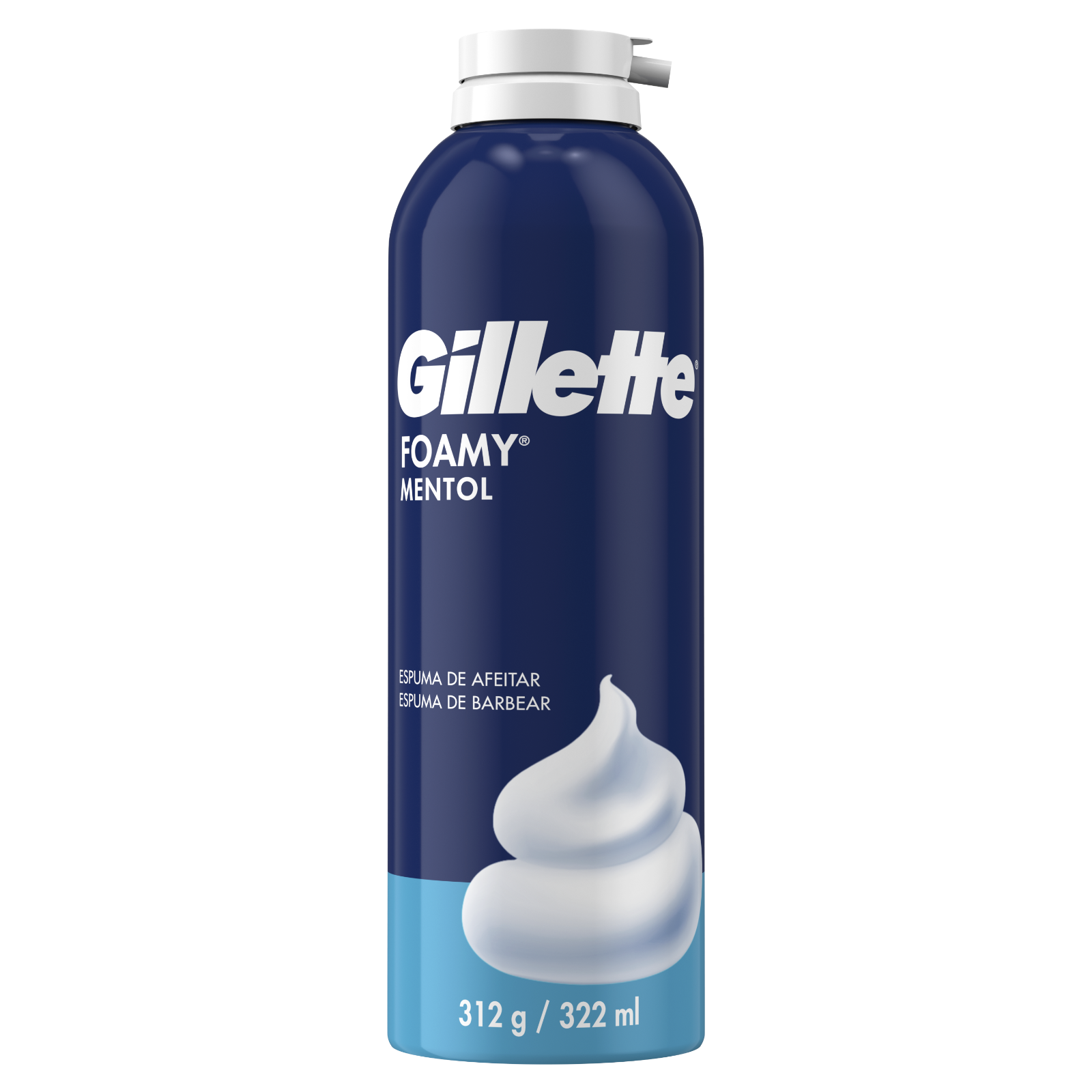 Espuma Menthol 312g.