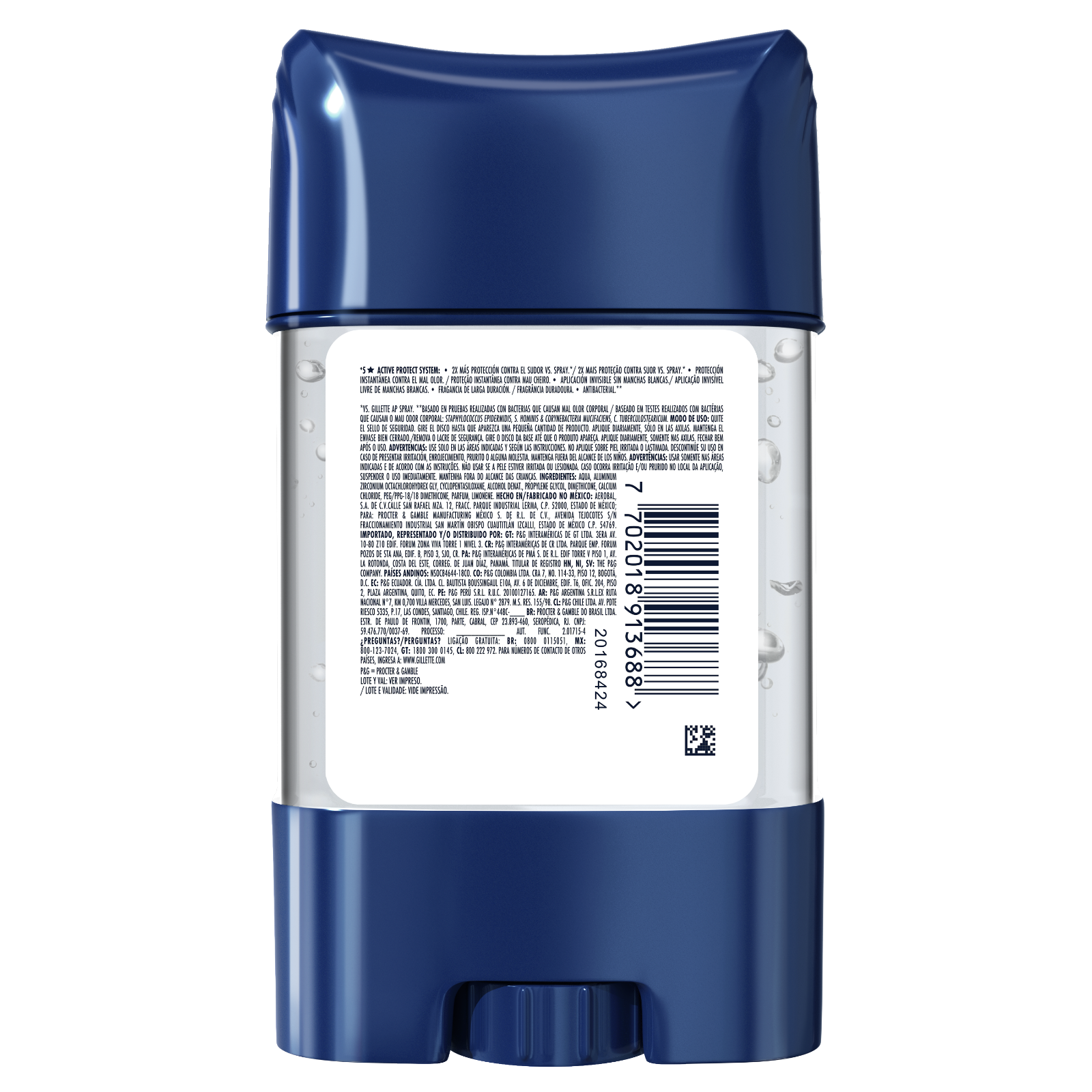 Antitranspirante Gillette Specialized Power Rush Gel 82 gr - 2