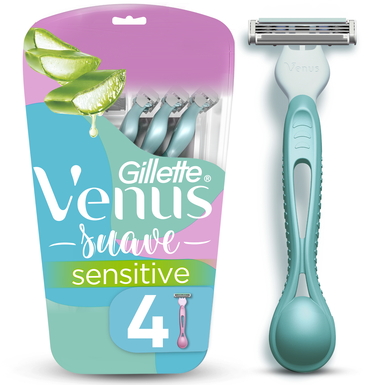 Venus Suave Sensitive 4CT