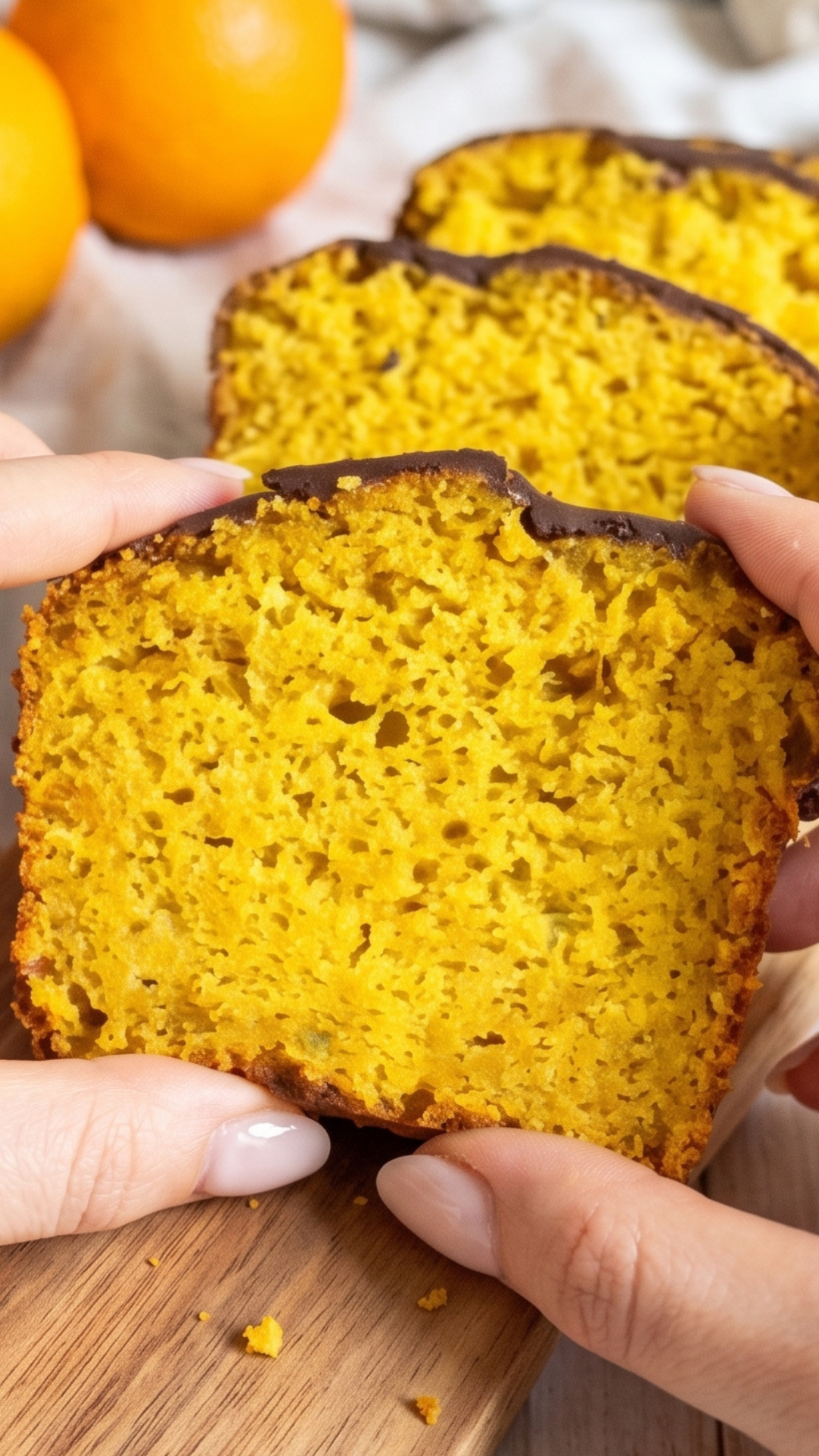 Budín de Naranja con Licuadodra de Mano Atma