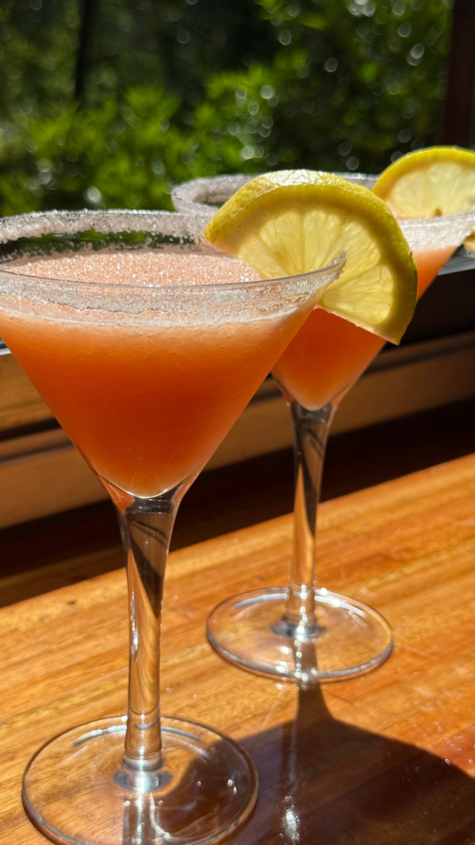 Martini Frozen de Campari y Naranja con Atma Dolce
