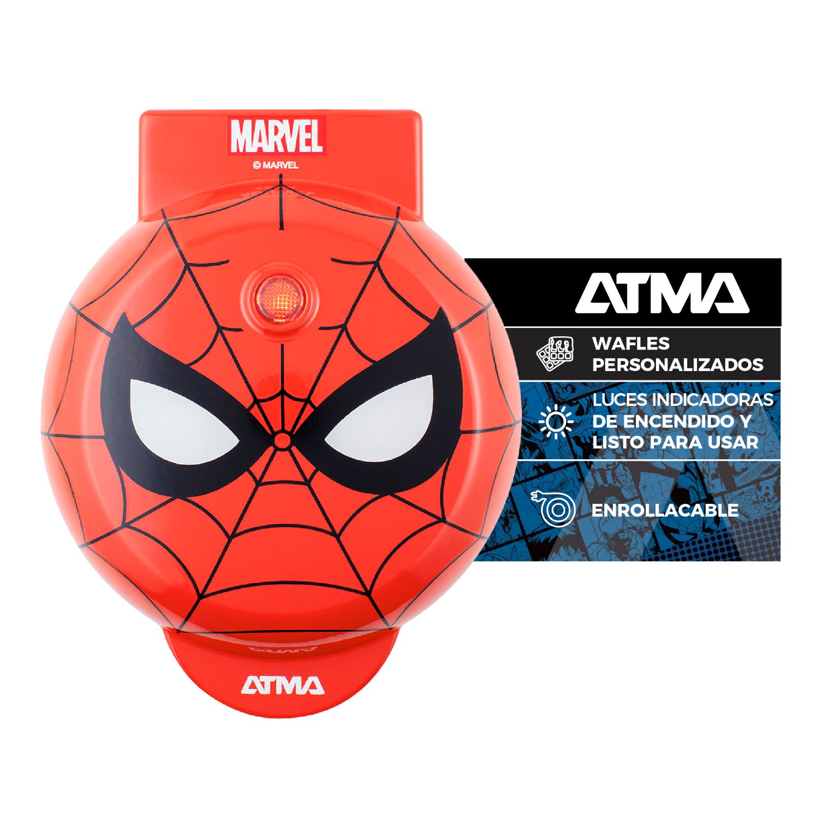 MINI WAFLERA ATMA SPIDER-MAN