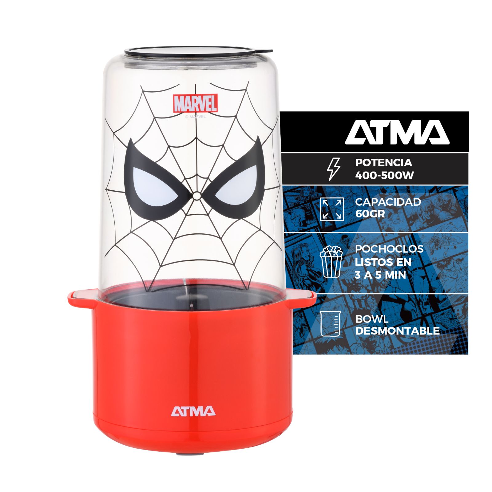 POCHOCLERA SPIDER MAN ATMA MARVEL