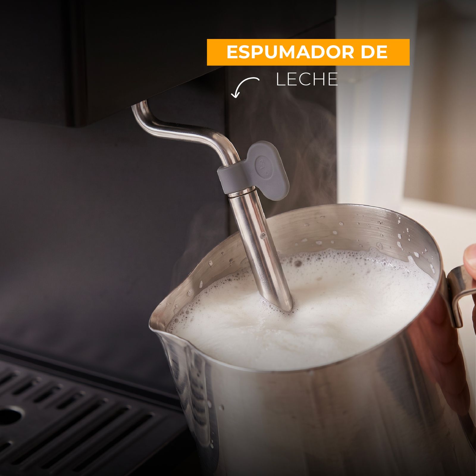 CAFETERA EXPRESS CAPUCCINO 1,6L ATMA PRO - 5