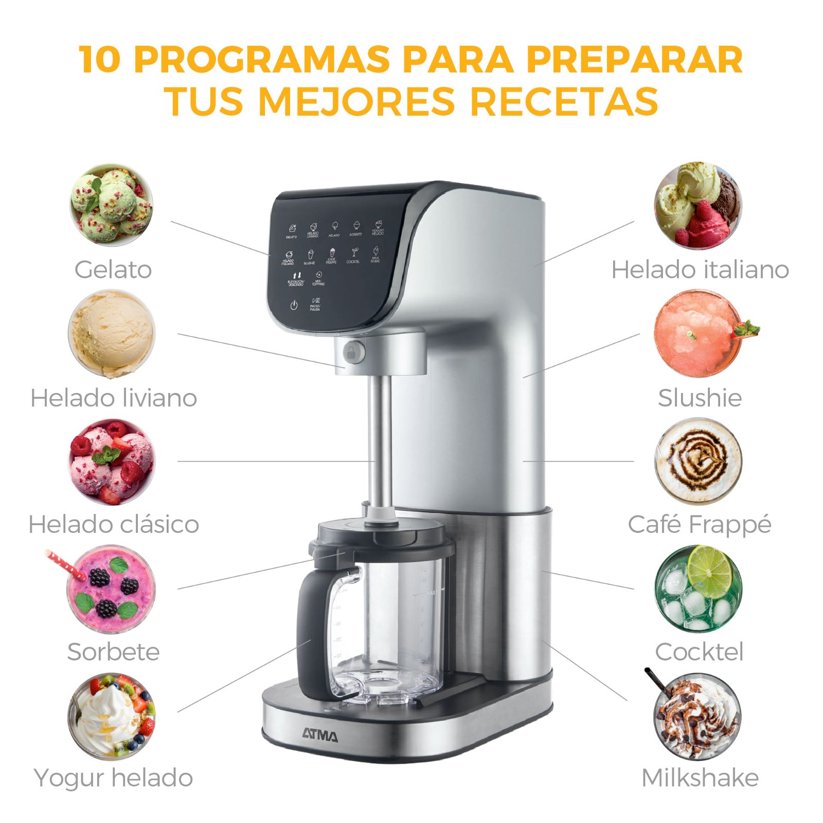 MAQUINA DE HELADOS - ATMA DOLCE - 2