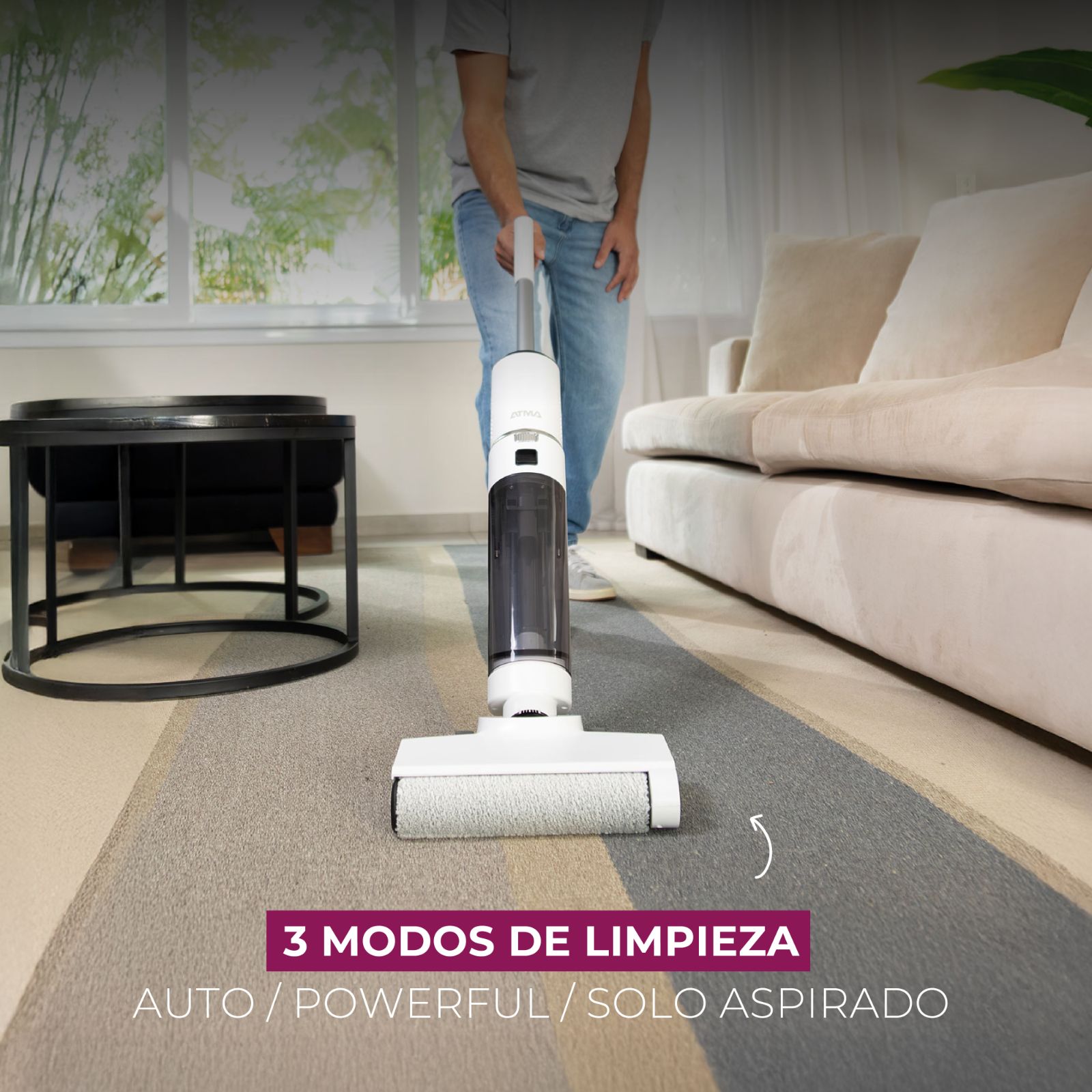 LIMPIADOR DE PISOS INALÁMBRICO ATMA - 3