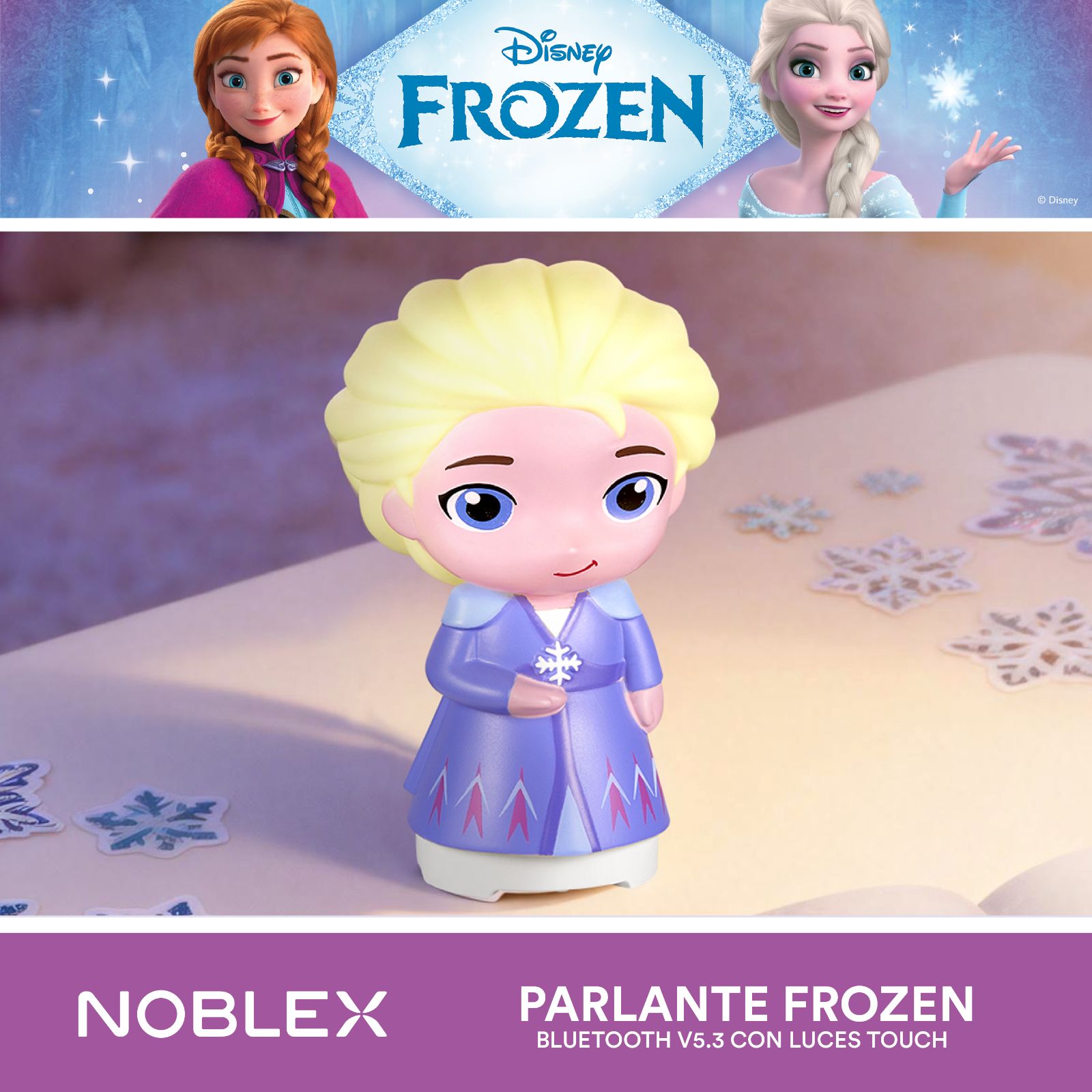 PARLANTE BLUETOOTH FROZEN