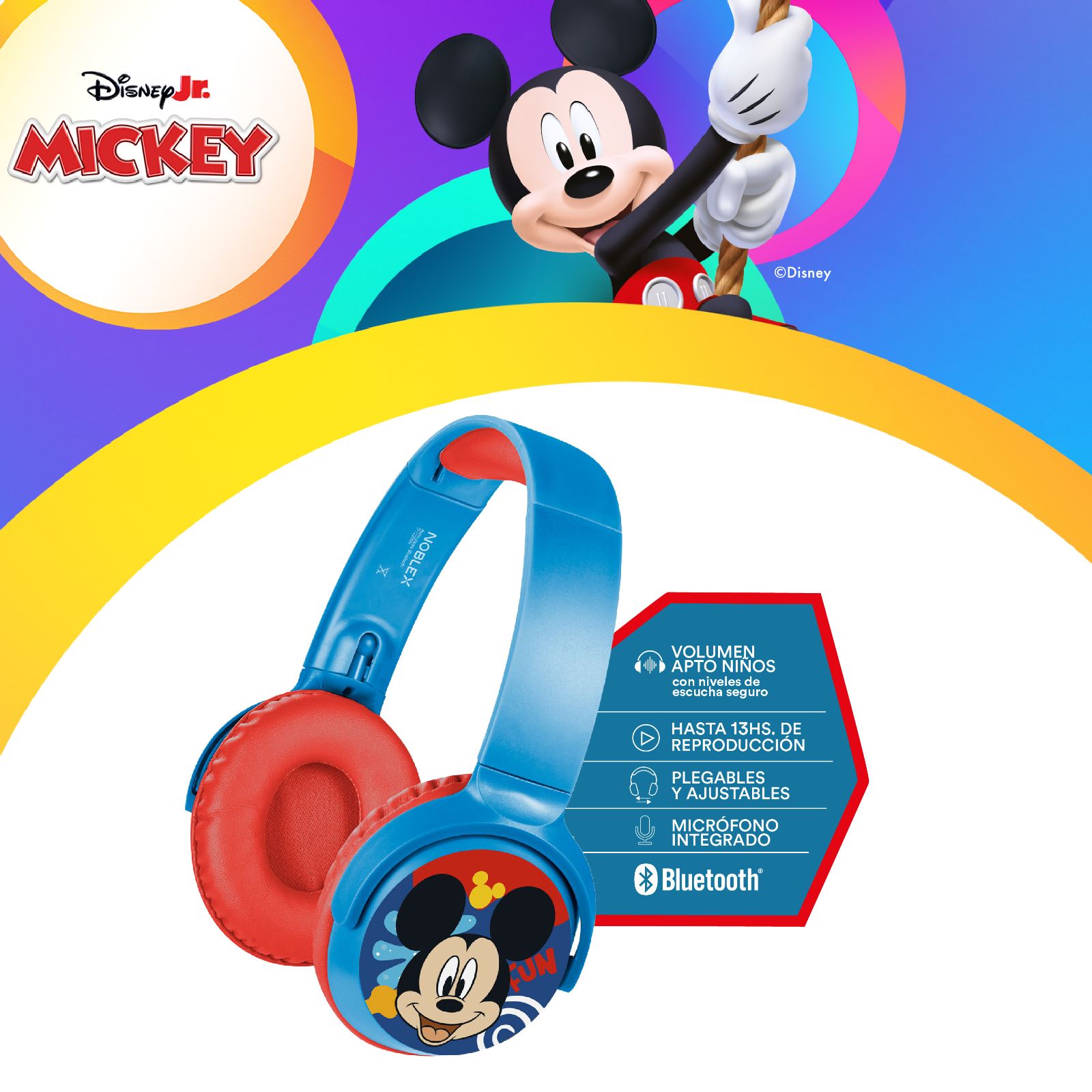 AURICULAR BLUETOOTH MICKEY