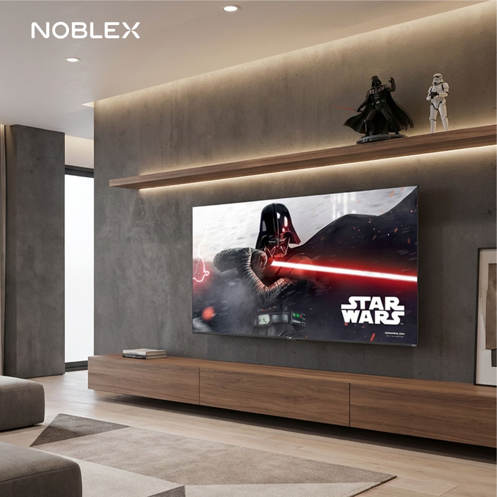 NEW SAN S.A.-NOBLEX-RETAIL-IMAGEN-DISPLAYS-LED-SMART 4K Lifestyle