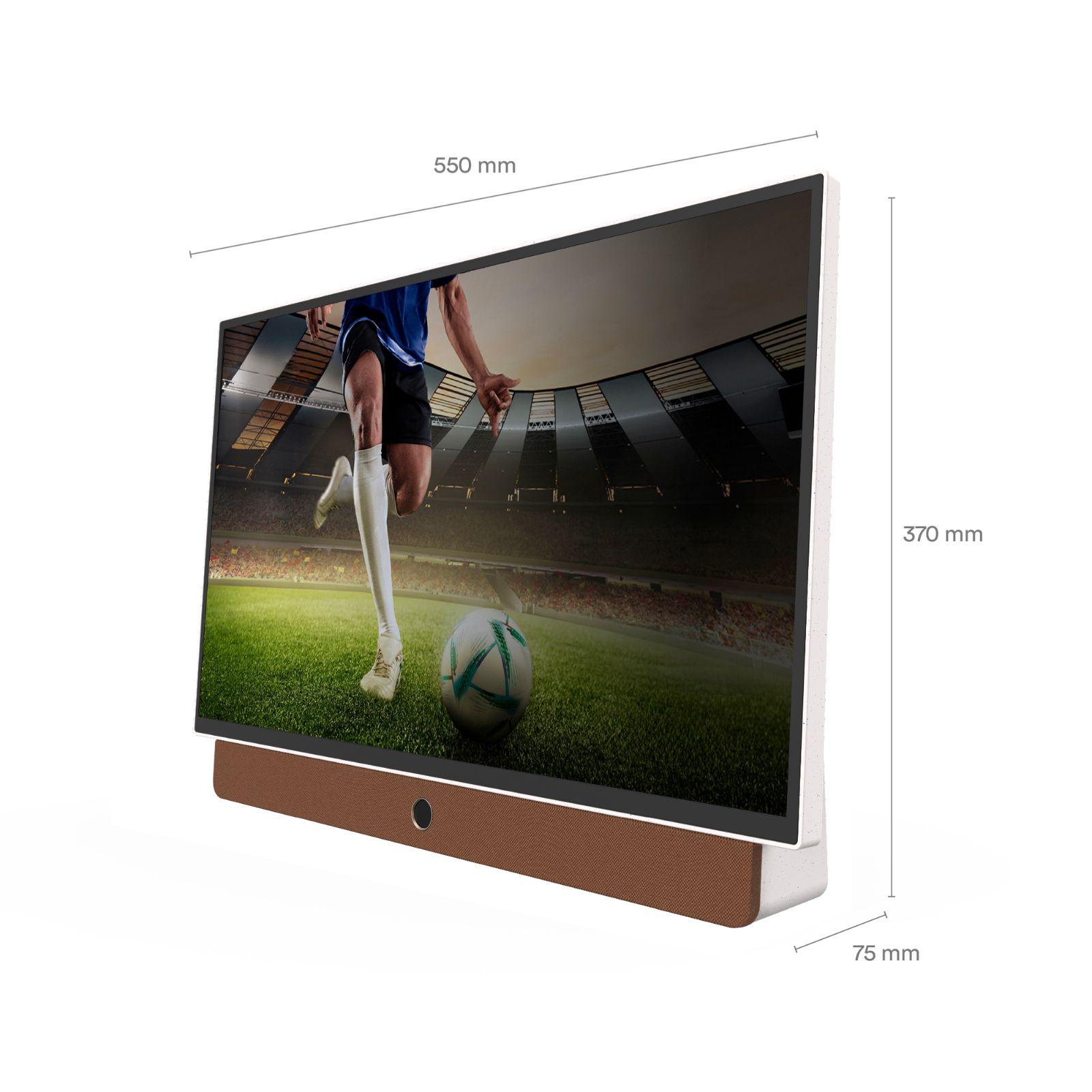 SMART TV 24" PORTATIL GOOGLE TV BLANCO - 2