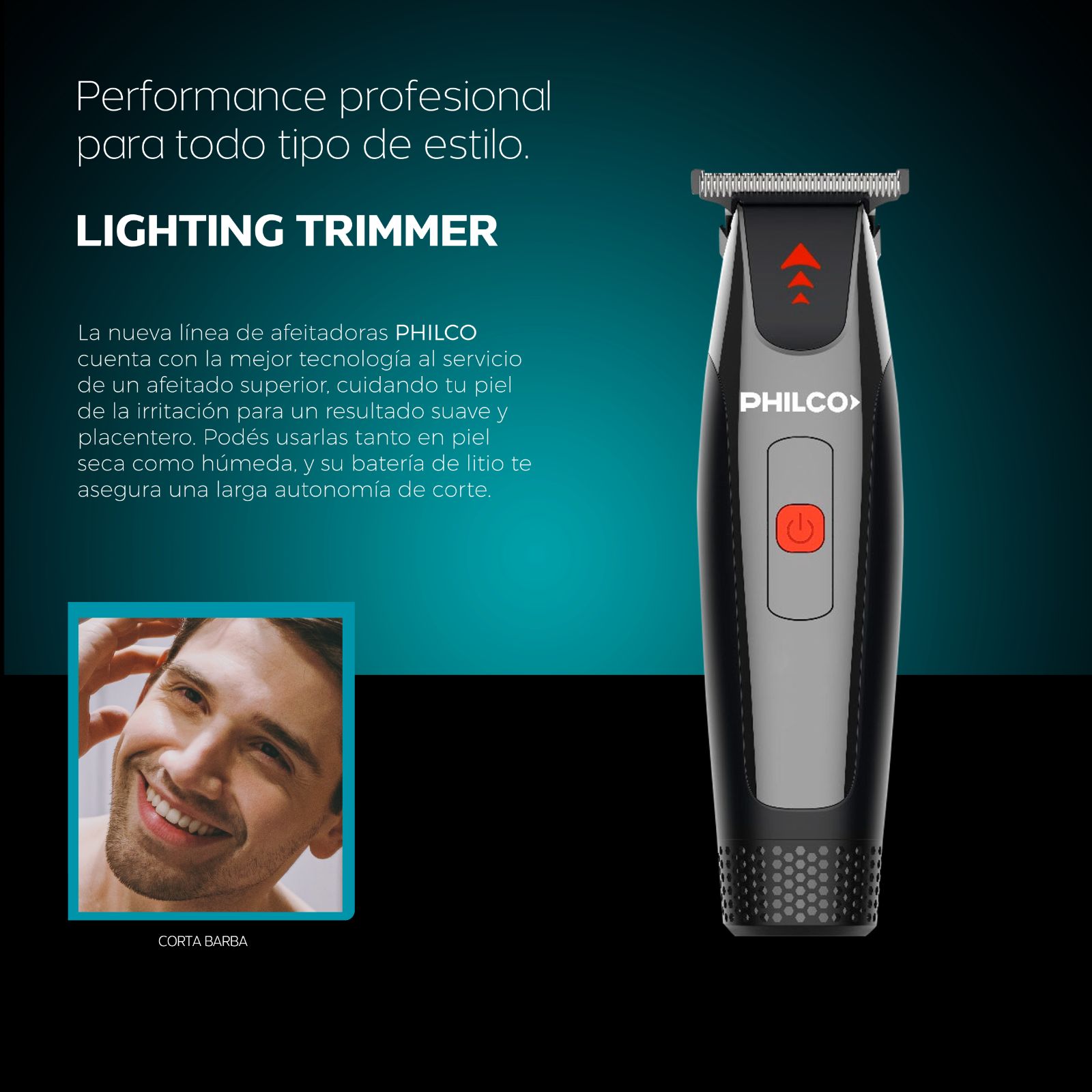 TRIMMER PHILCO.