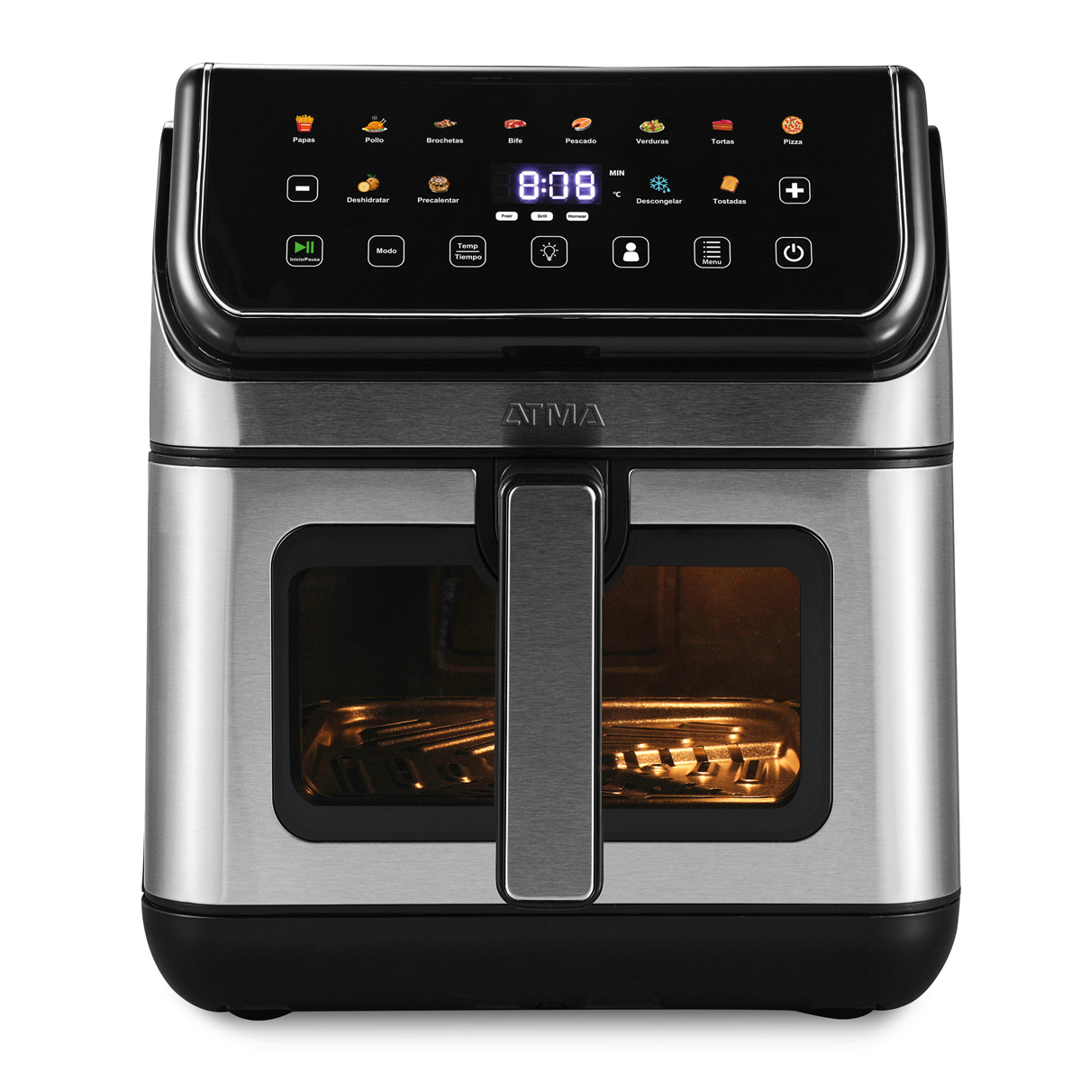 FREIDORA DE AIRE 8L ATMA INOX