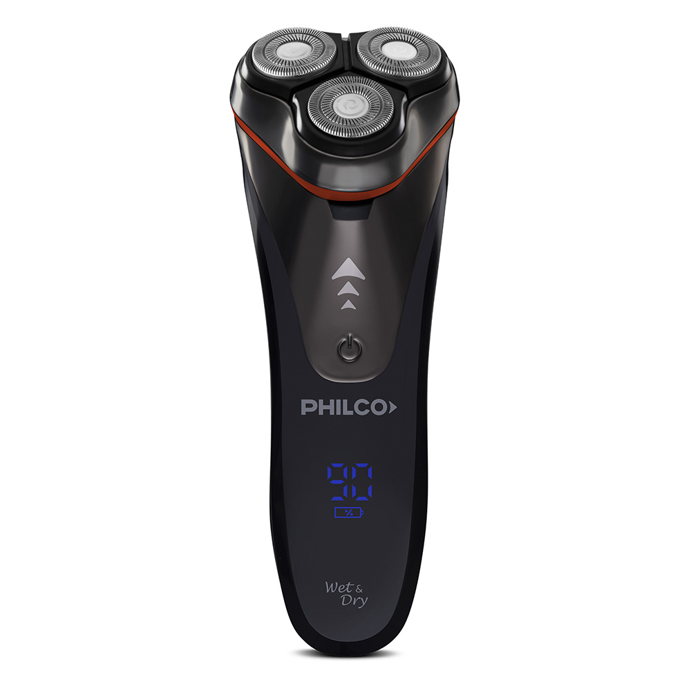 Afeitadora eléctrica lithium Plus Philco Ae5205pp uso en seco y en húmedo