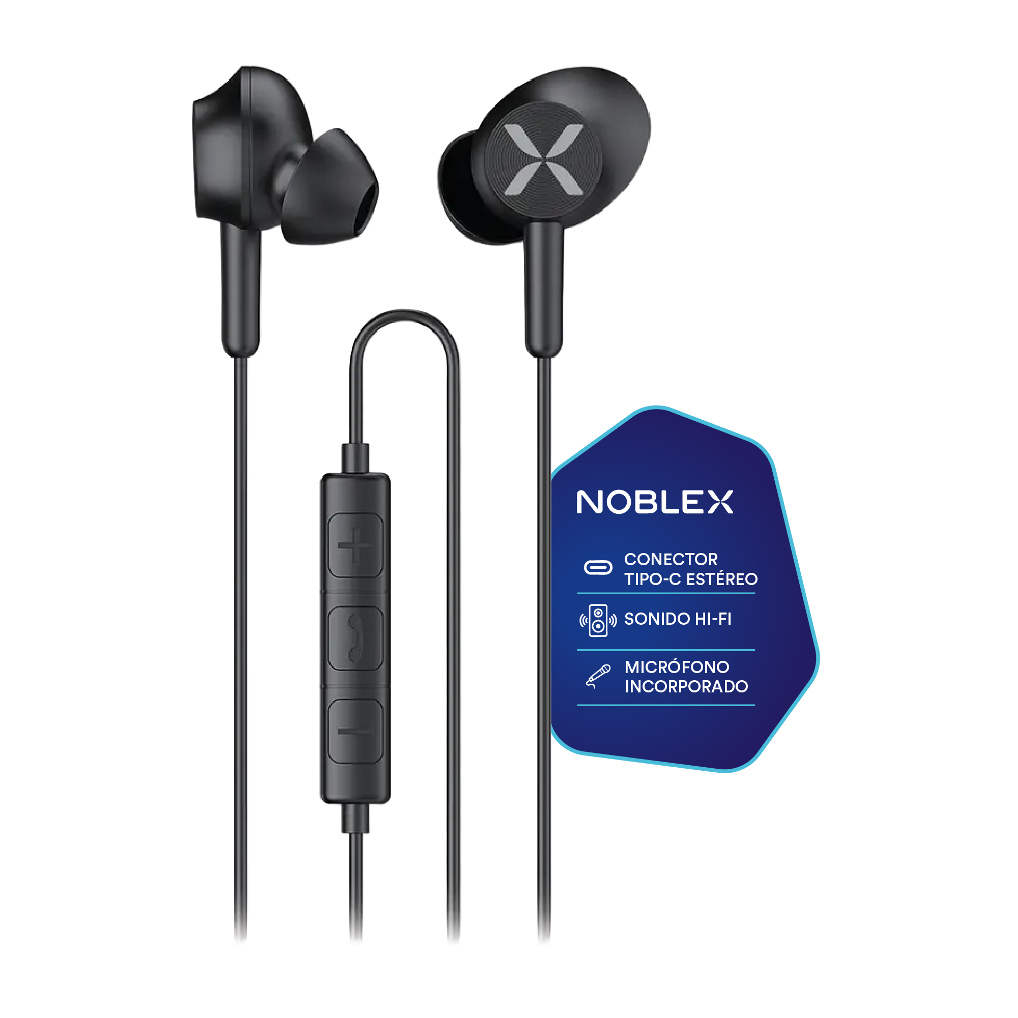 Auriculares in ear tipo C HP06CB