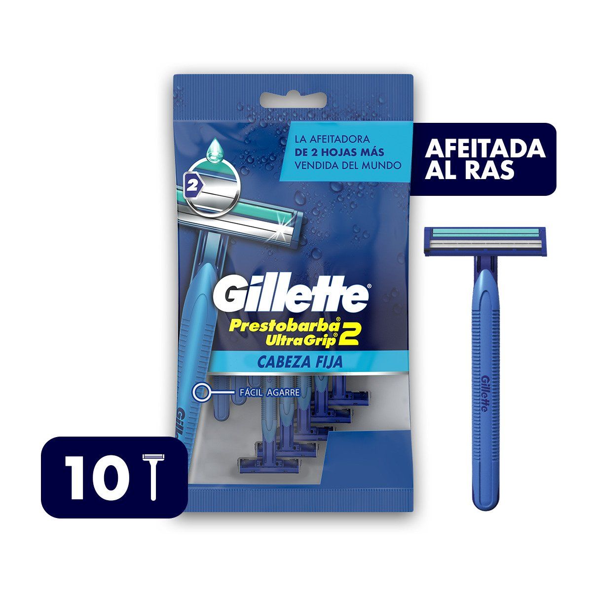 Prestobarba UltraGrip2 Fija Bolsa x10 u. - 2