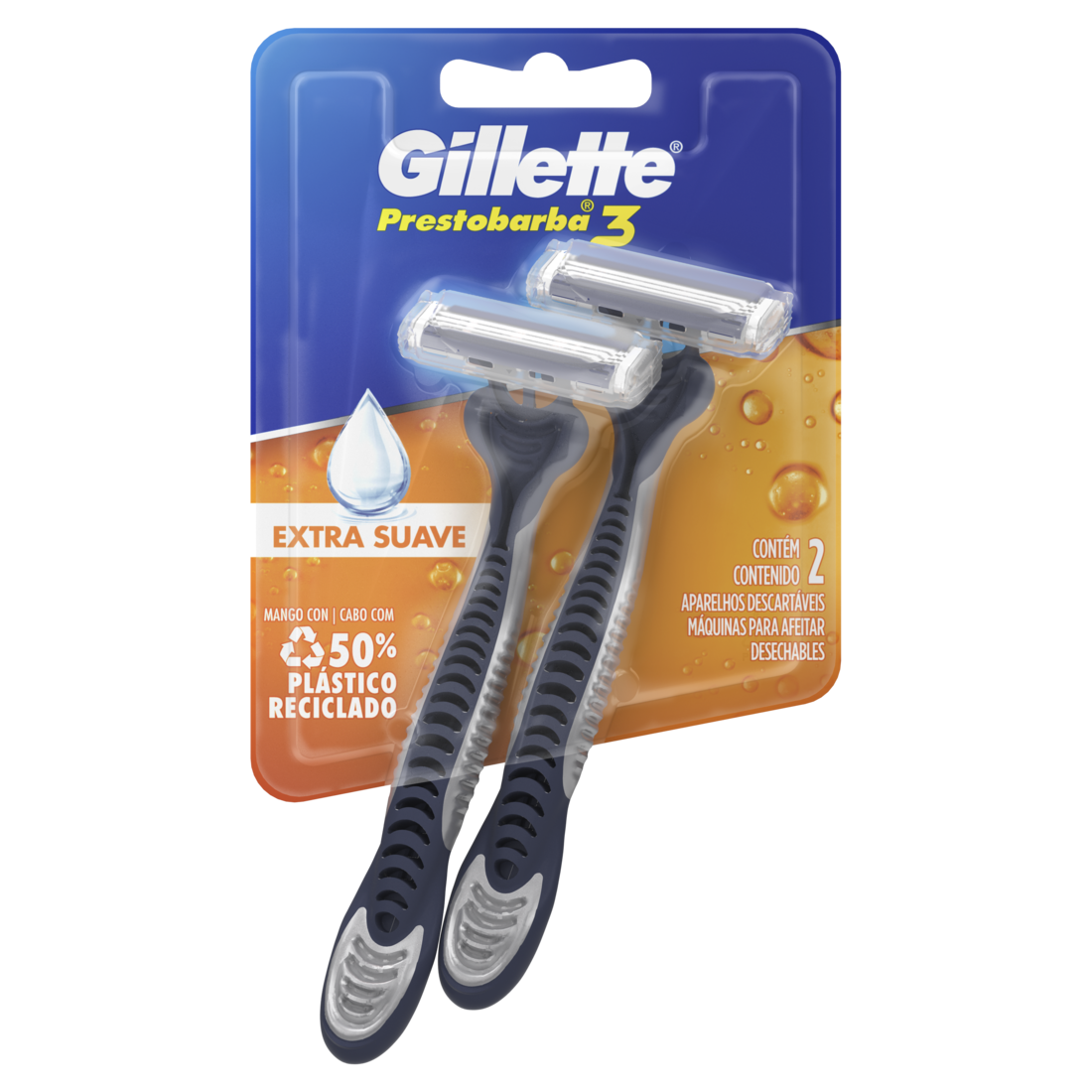 Prestobarba3 Regular Blister x2 u. - 1