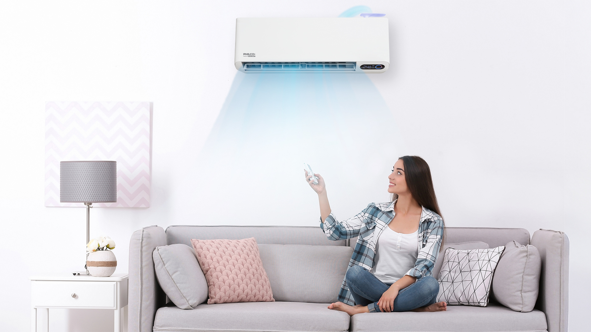 AIRE ACOND. PHILCO PURE ENERGY SPLIT INVERTER 3900 FRIO CALOR CL. A // CON WIFI Lifestyle 1