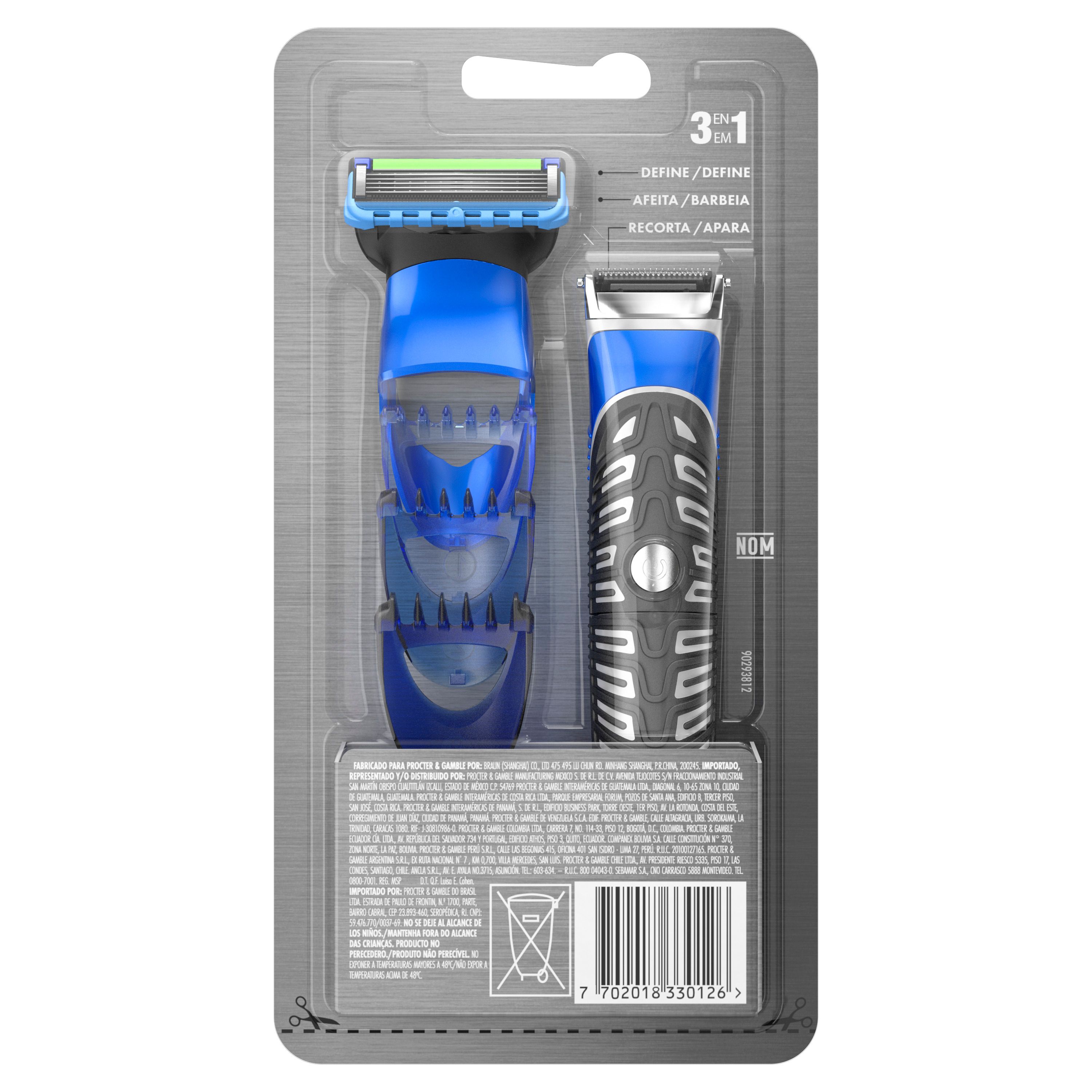 Gillette Fusion Proglide Styler Máquina 3 en 1  - 2